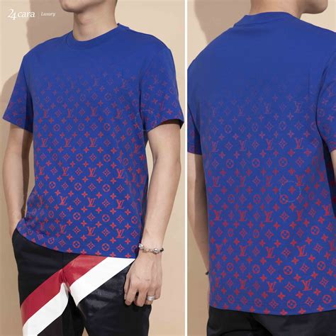 louis vuitton t-shirt monogram|Louis Vuitton gradient t shirt.